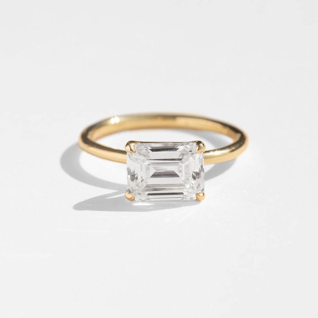 East-West Engagement Ring