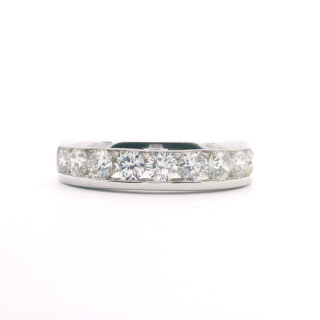 14K Men's Lab Diamond Band