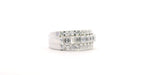 14K Mens Lab Diamond Band