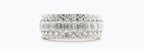 14K Mens Lab Diamond Band