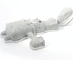 Silver CZ Pyrex Doughboy Pendant