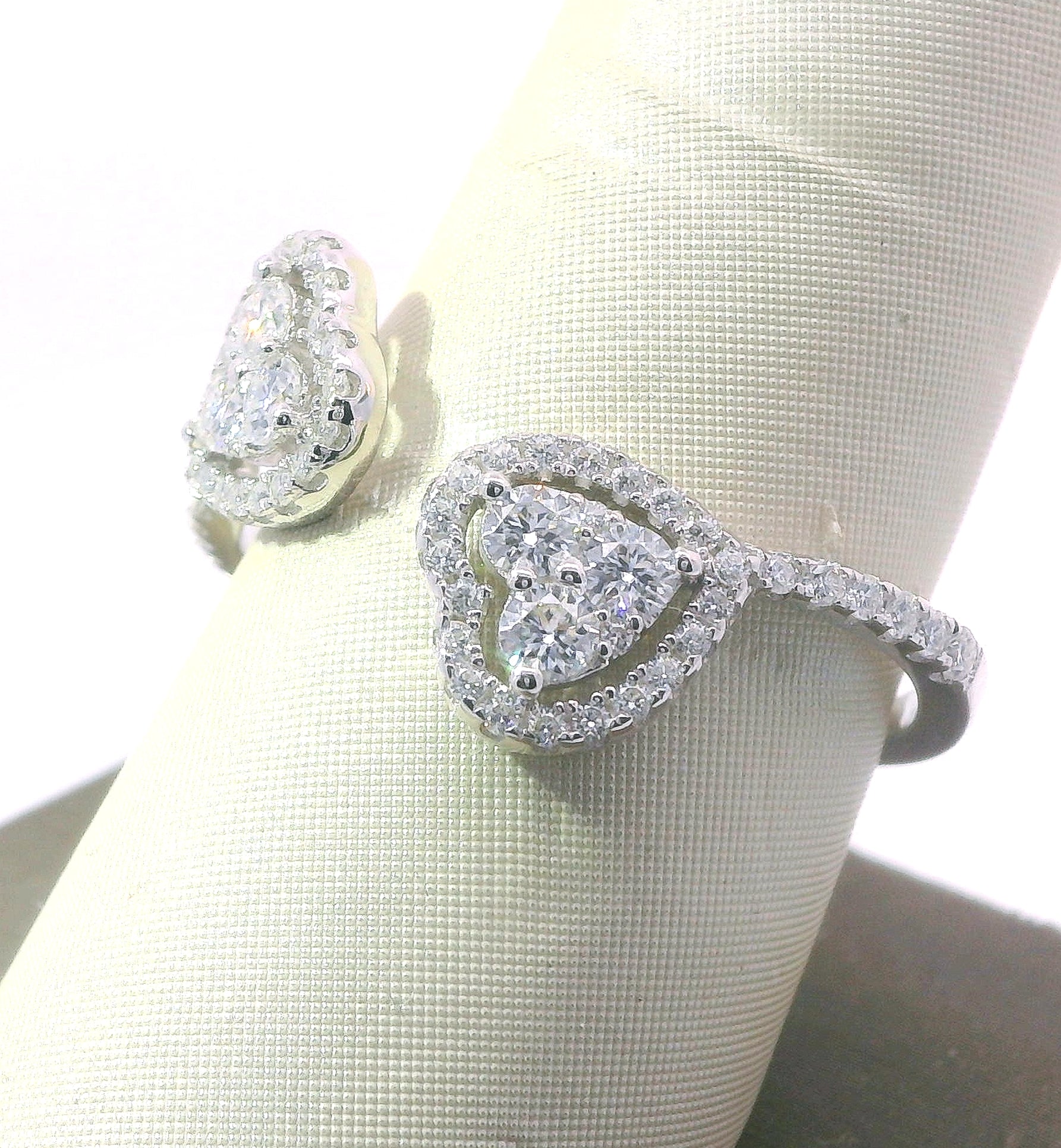Silver and CZ Ring
