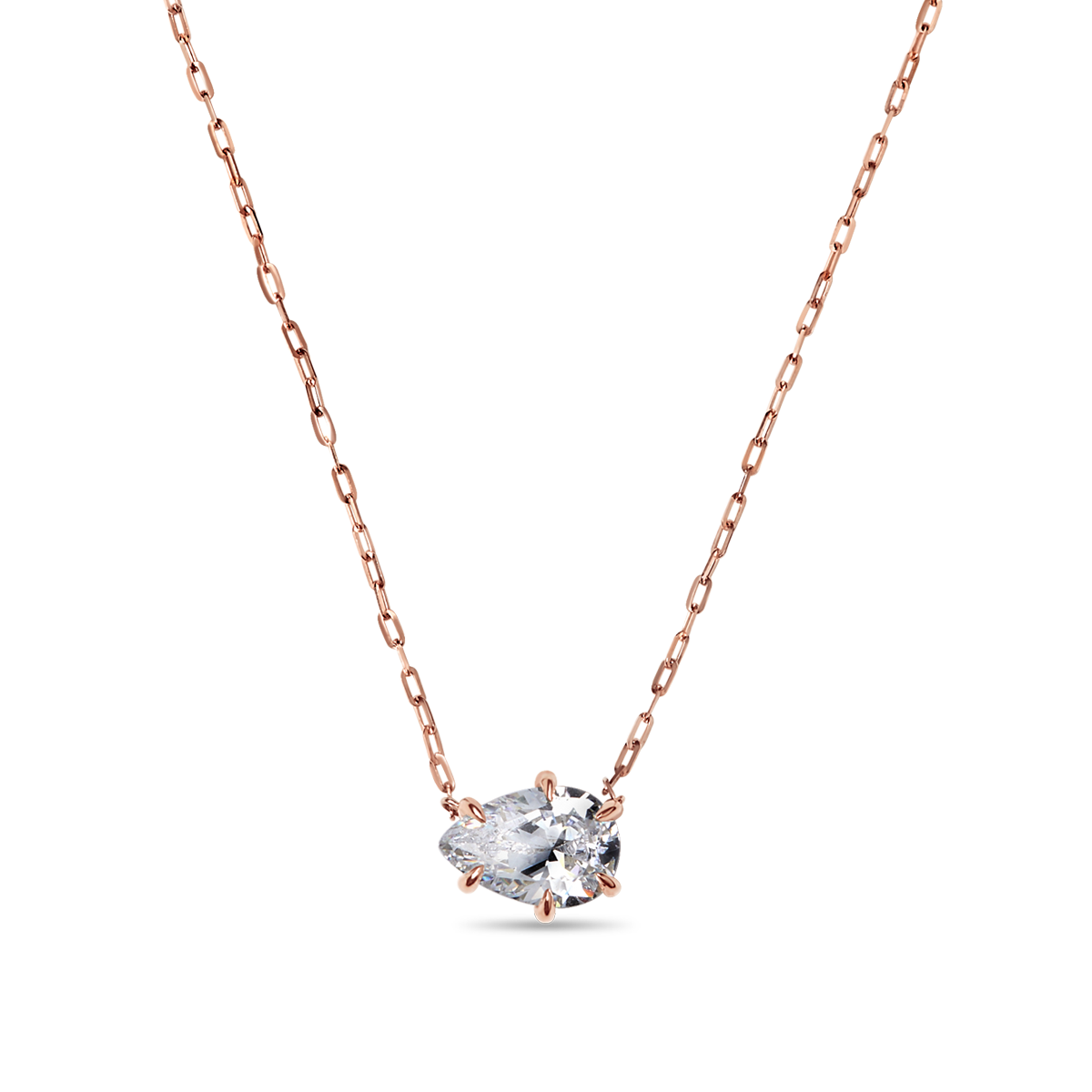 Pear Diamond Pendant