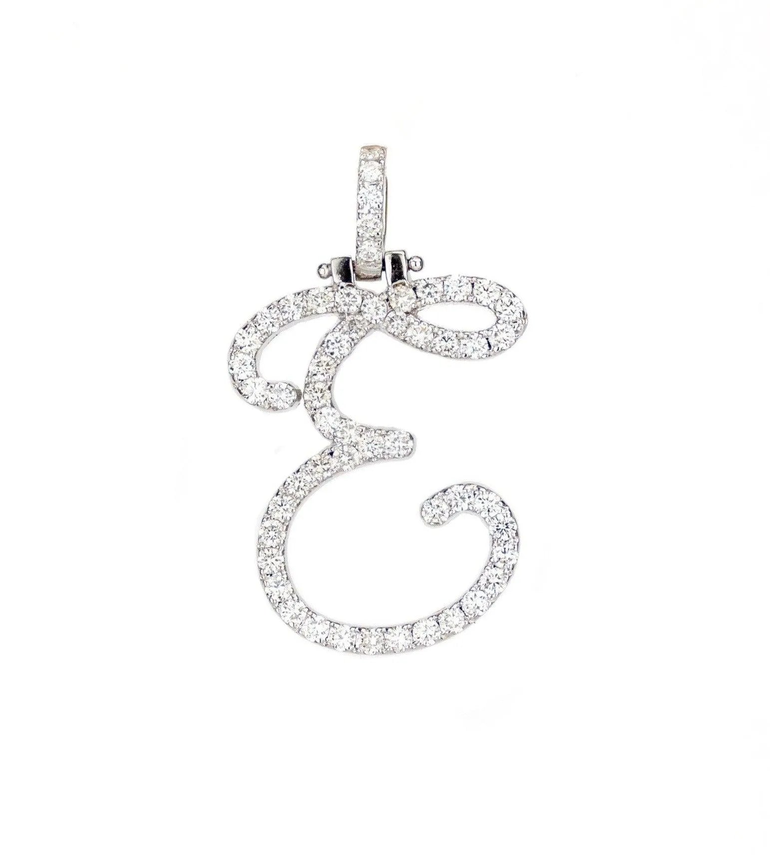 VS Custom Letter Type 5 Pendant - Johnny Dang & Co