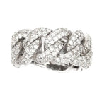 Diamond Cuban Link Ring