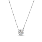 Asscher Diamond Pendant