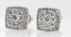 Diamond Stud earrings 1.6 Cttw in 14K Gold - Johnny Dang & Co