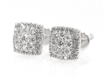 Diamond Stud earrings 1.6 Cttw in 14K Gold - Johnny Dang & Co