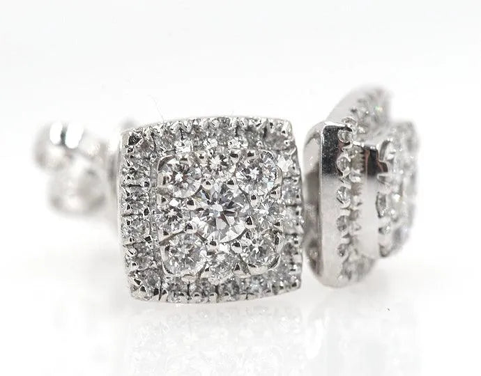 Diamond Stud earrings 1.6 Cttw in 14K Gold - Johnny Dang & Co