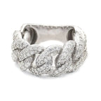 Diamond Cuban Link Ring