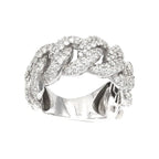Diamond Cuban Link Ring