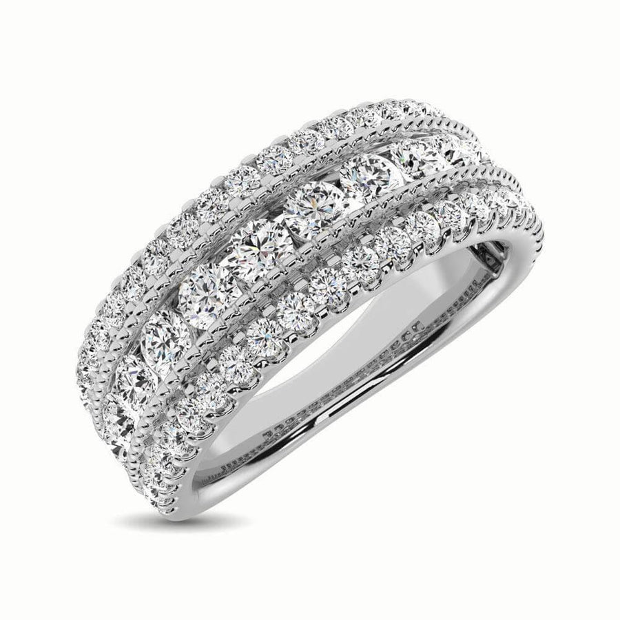JDTK- 61551W-  1.35 Ct.Tw. 14k Gold Diamond Anniversary Ring