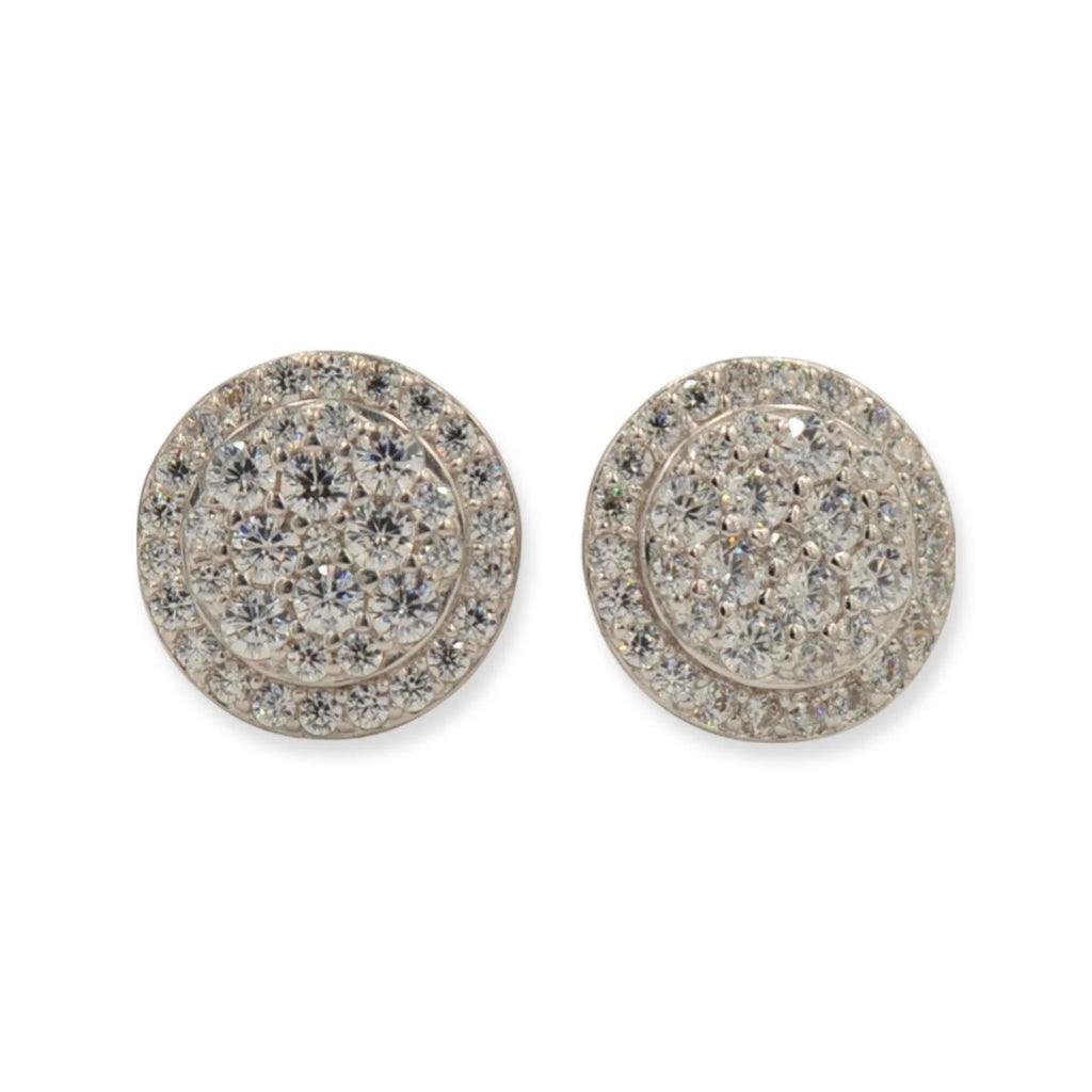 CZ SILVER EARRINGS - Johnny Dang & Co