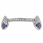 JDWR-004 - TOP 6 BOTTOM 6 HAND PRONG WITH DIAMONDS BAR BACK IS FULL
