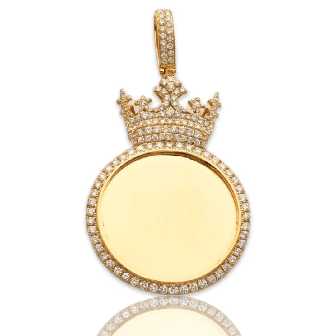 10KY 1.65CTW DIAMOND ROUND MEMORY PENDANT WITH - Johnny Dang & Co