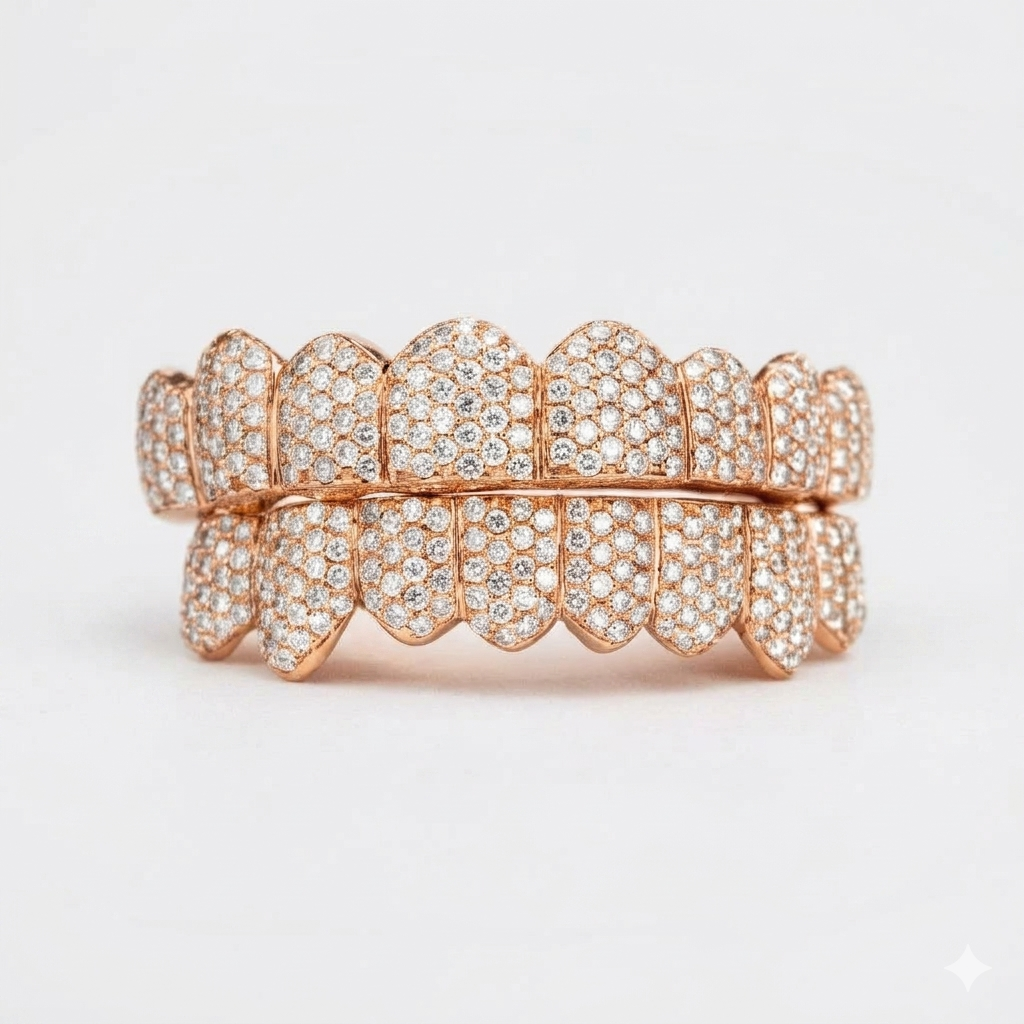 JDWR-056 -  Honeycomb Set Diamond Grillz