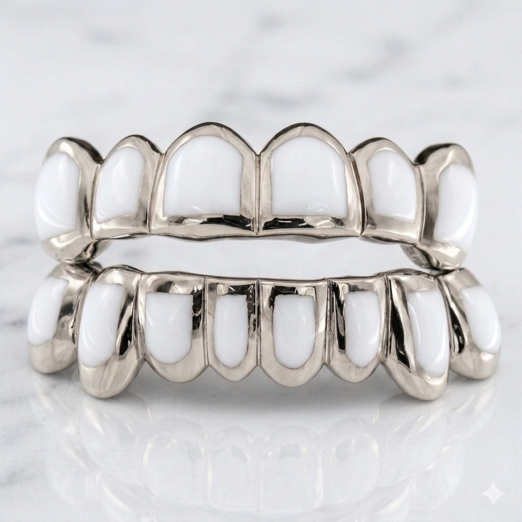 JDWR-116 - 14 Teeth Grill With Light Red Enamel