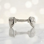 JDWR-ENG008-2 Engraved Teeth with short bar