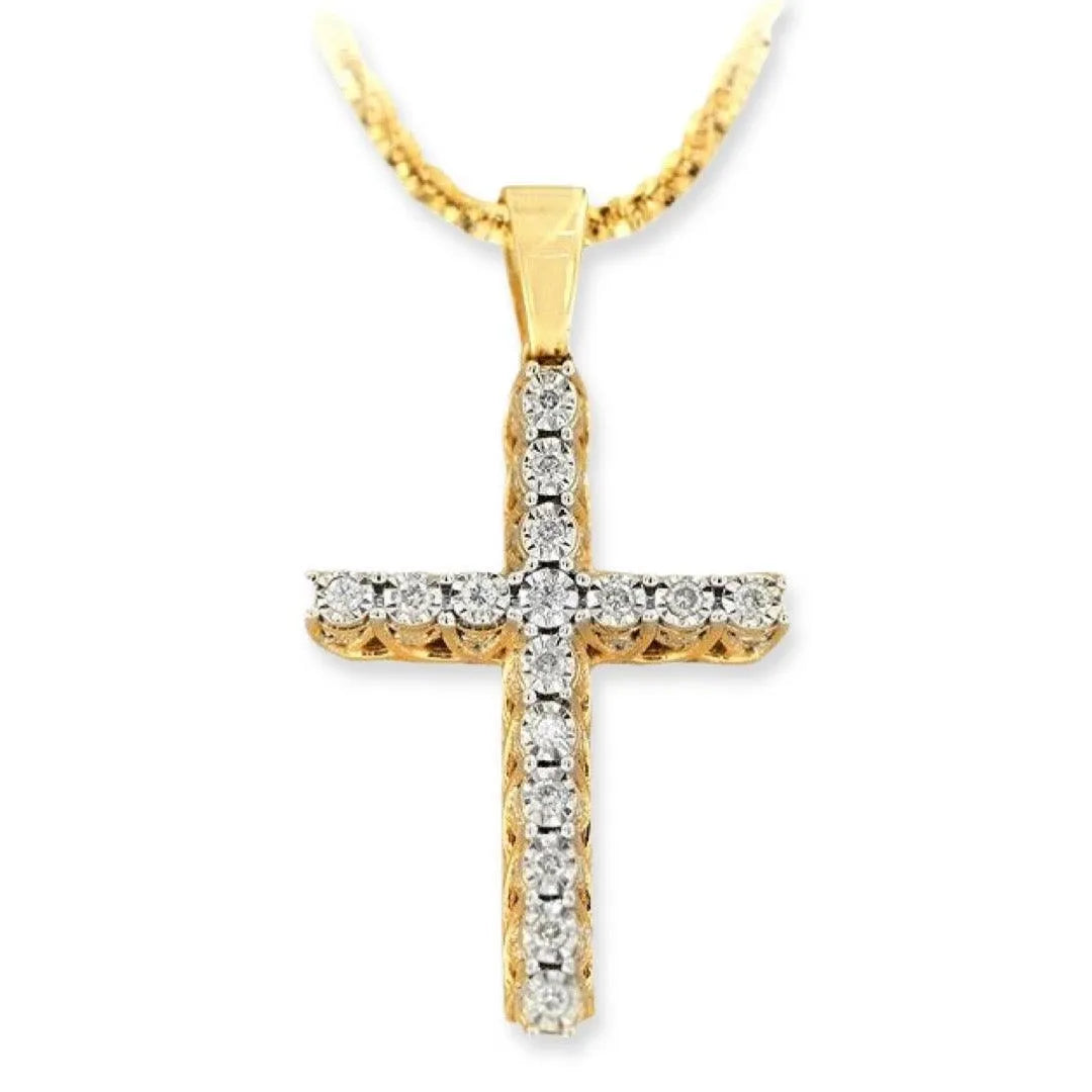 JDTK-P11211728-FD--Custom Diamond Cross Pendant - Johnny Dang & Co
