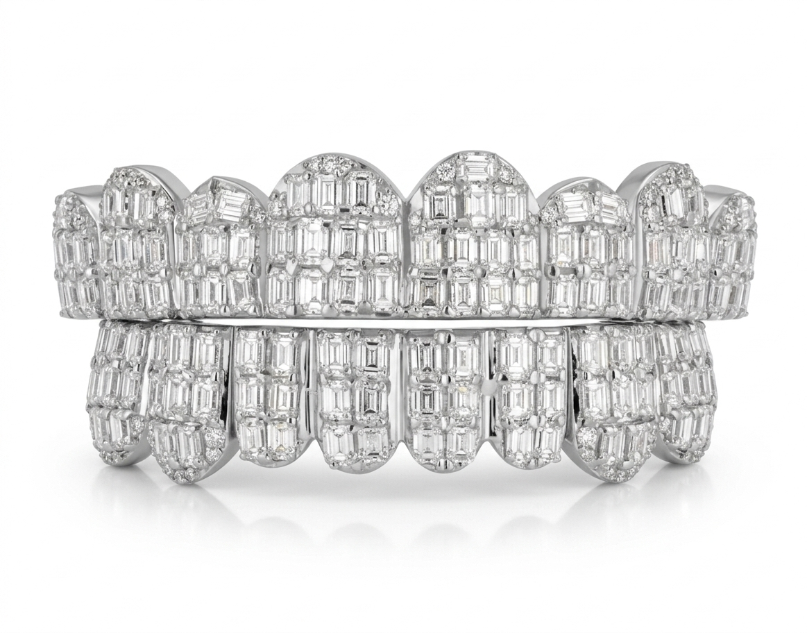 JDWR-G4080-Emerald Diamond Grillz