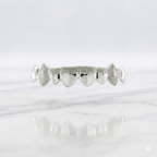 JDWR-3002A- 6 TOP OR BOTTOM SOLID WITH DIAMONDS DUST GRILLZ