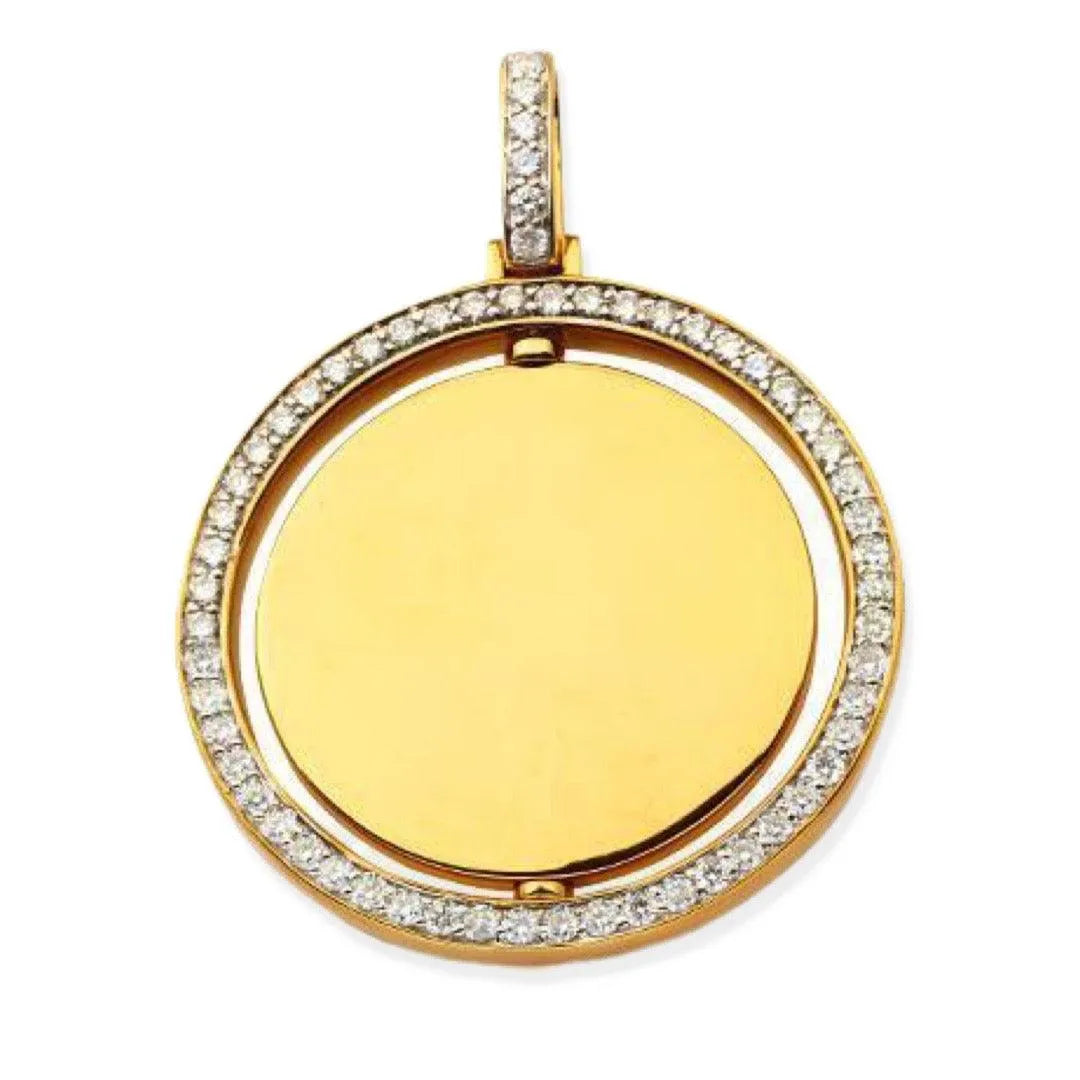 14KY 1.85CTW DIAMOND ROTATING 2-SIDED MEMORY - Johnny Dang & Co