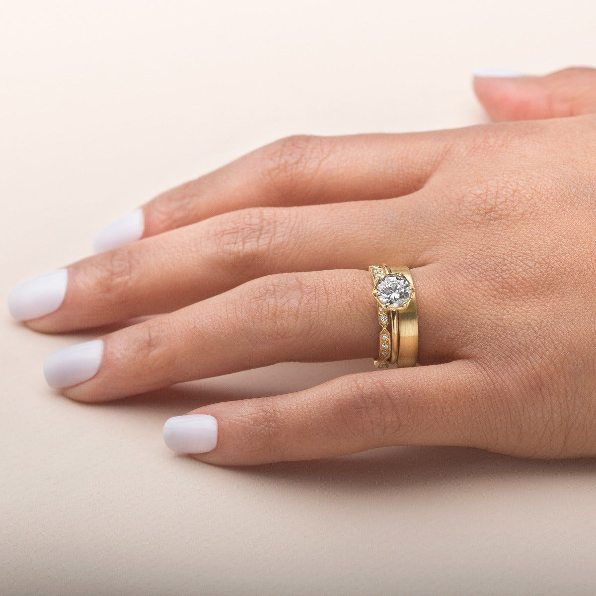 Selene Diamond Engagement Ring