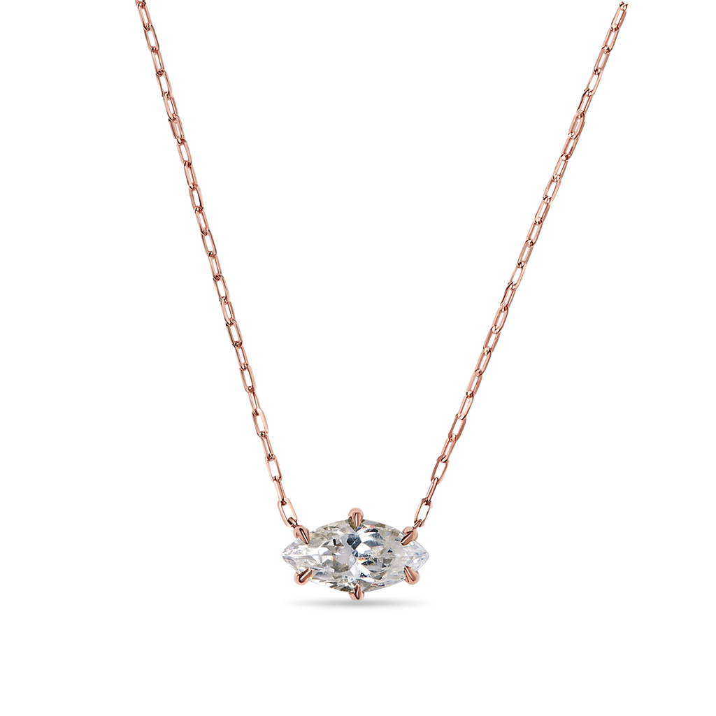 Marquise Diamond Pendant