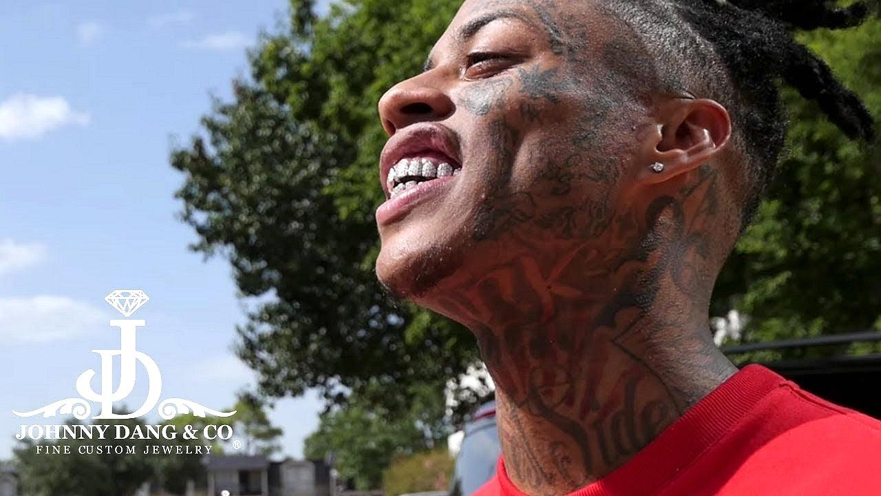 JDTK-Boonk Gang Honeycomb Prong Set Diamond Grill - Johnny Dang & Co