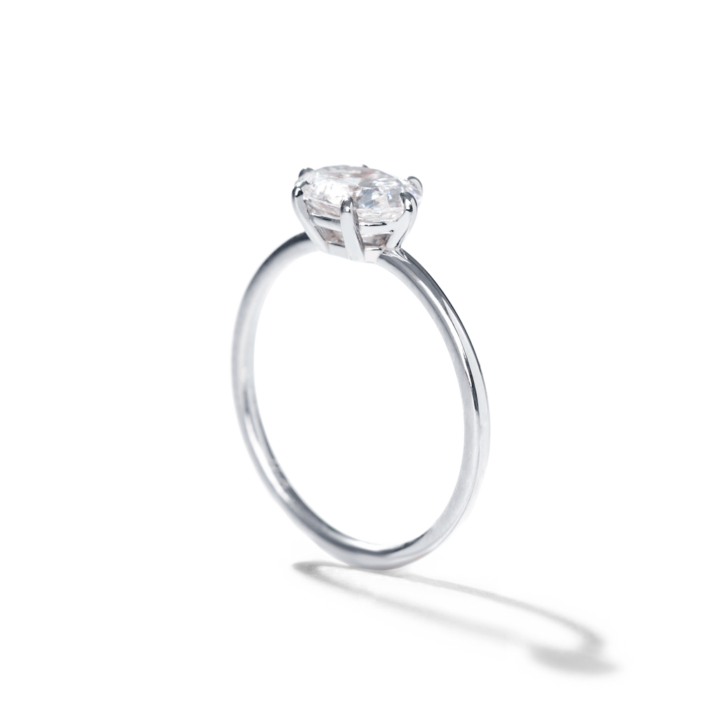 East-West Engagement Ring