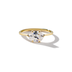 East-West Pixie Engagement Ring