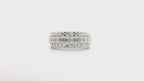 14K Mens Lab Diamond Band