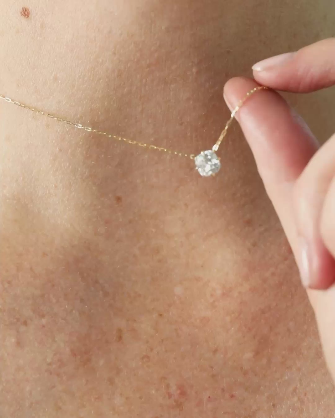 Cushion Diamond Pendant