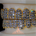 JDWR-2026-6-Flawless "10pt Ghost" Set Grillz Yellow Gold (Pullout)