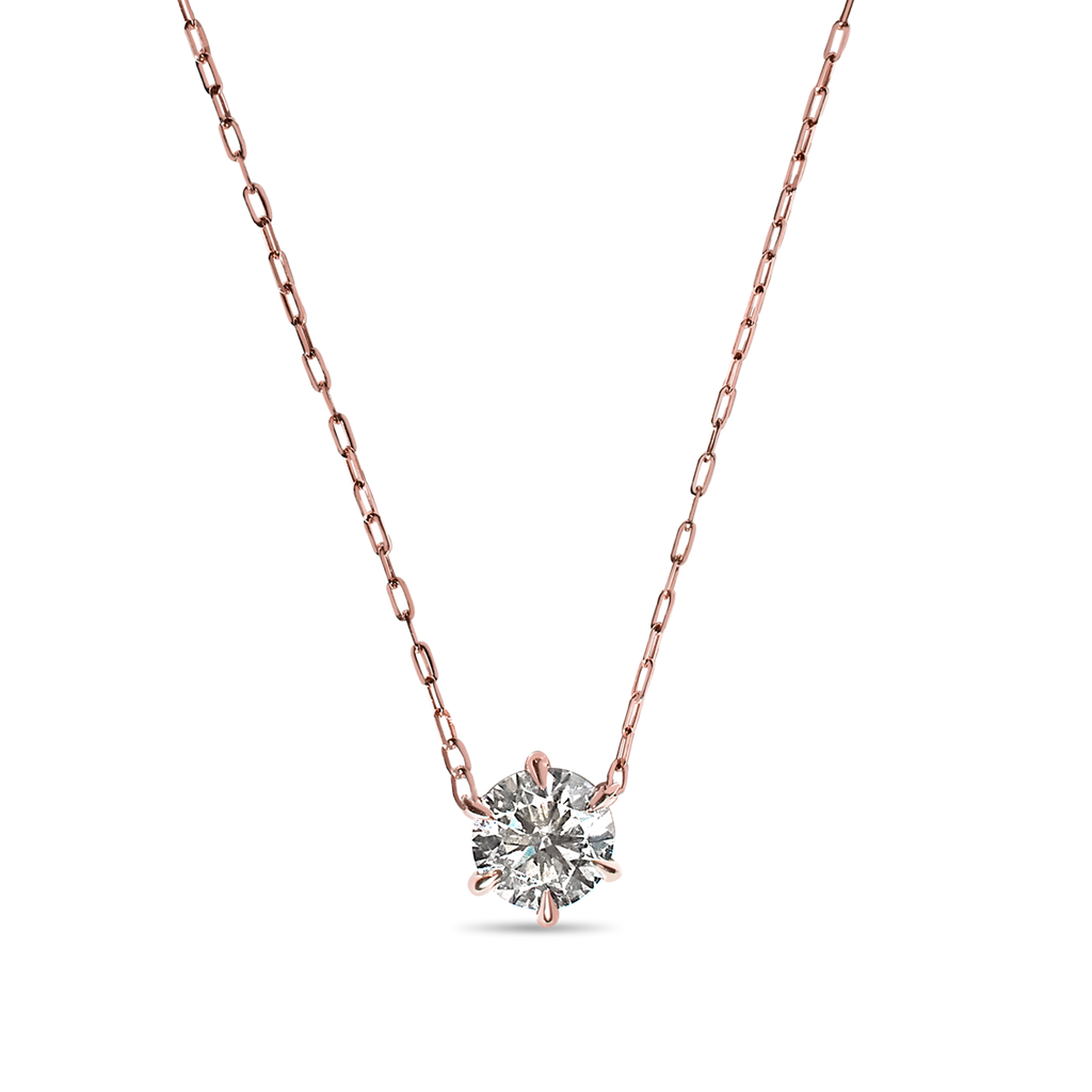 Round Diamond Pendant