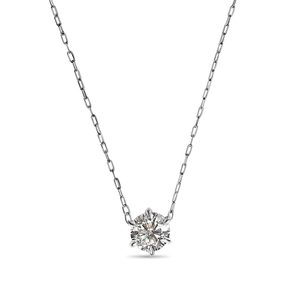 Round Diamond Pendant