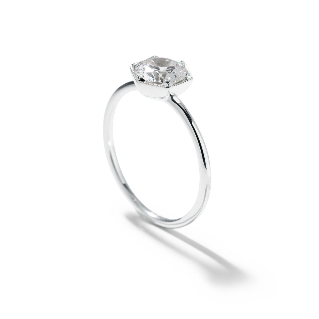 Selene Diamond Engagement Ring