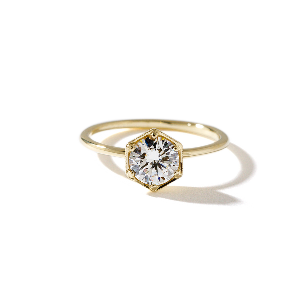 Selene Diamond Engagement Ring