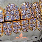 JDWR-2026-5-Flawless "10pt Ghost" Set Grillz Yellow Gold (Perms)