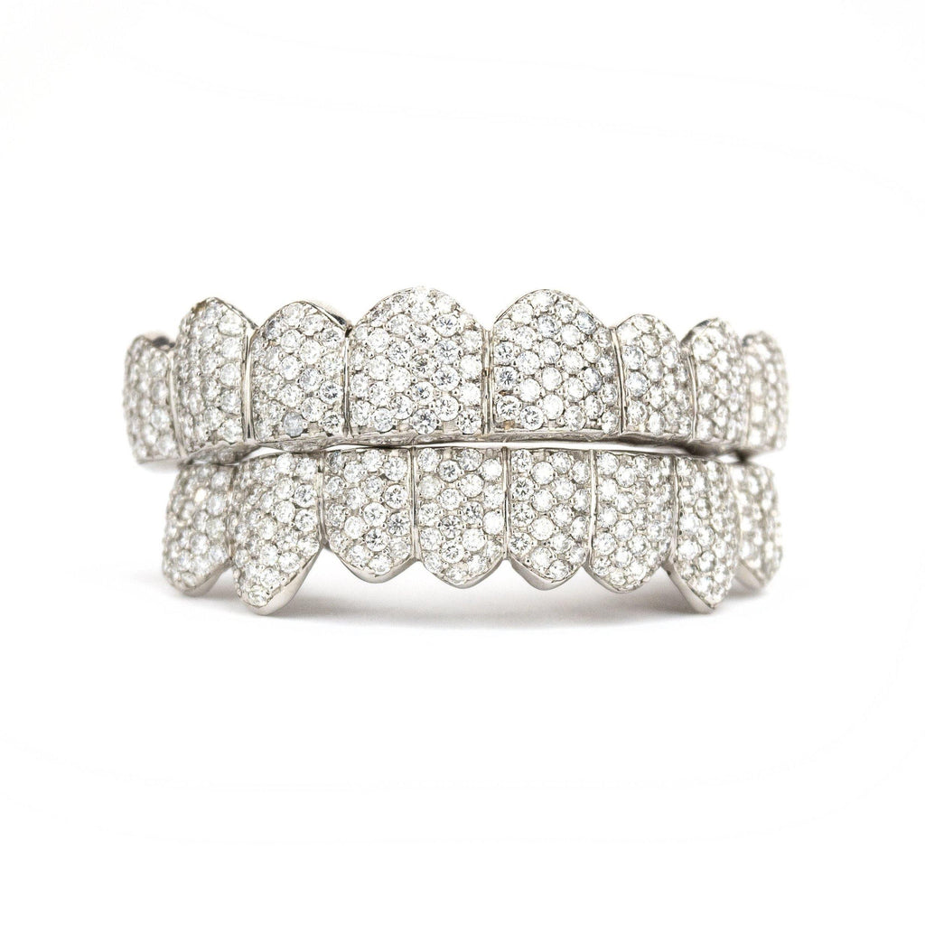 JDTK-Lil Pump's Hand Prong set Diamond Grill - Johnny Dang & Co