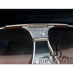 CJTK-16326 Custom Diamond Centerpiece for designer Sunglasses - Johnny Dang & Co