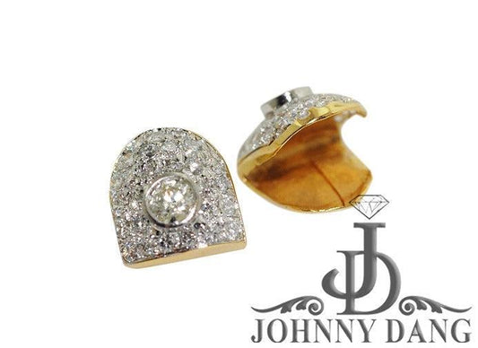 JDTK-S2530075c Permanent Prong and Bezel Set Gold Teeth - Johnny Dang & Co