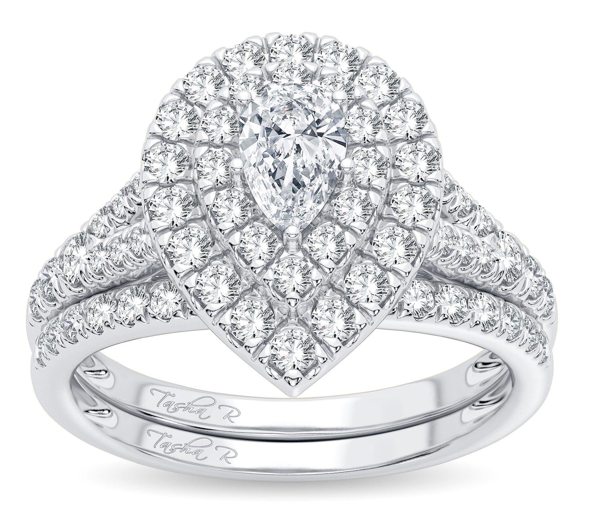 14K 1.00CT Diamond Bridal Ring - Johnny Dang & Co