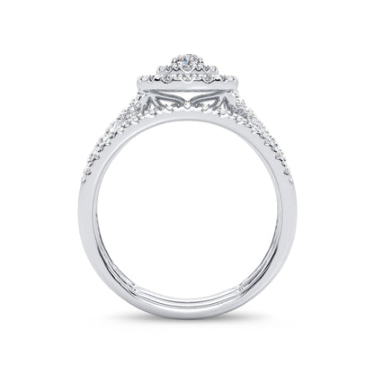 14K 1.00CT Diamond BRIDAL RING - Johnny Dang & Co