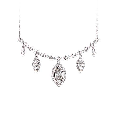 14K 0.83CT DIAM NECKLACE - Johnny Dang & Co