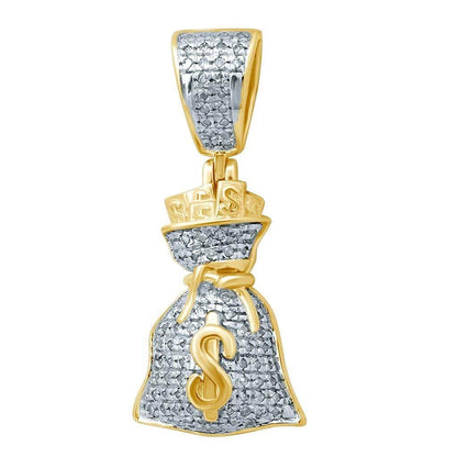 10K 0.18-0.21CT D-MONEY BAGS - Johnny Dang & Co