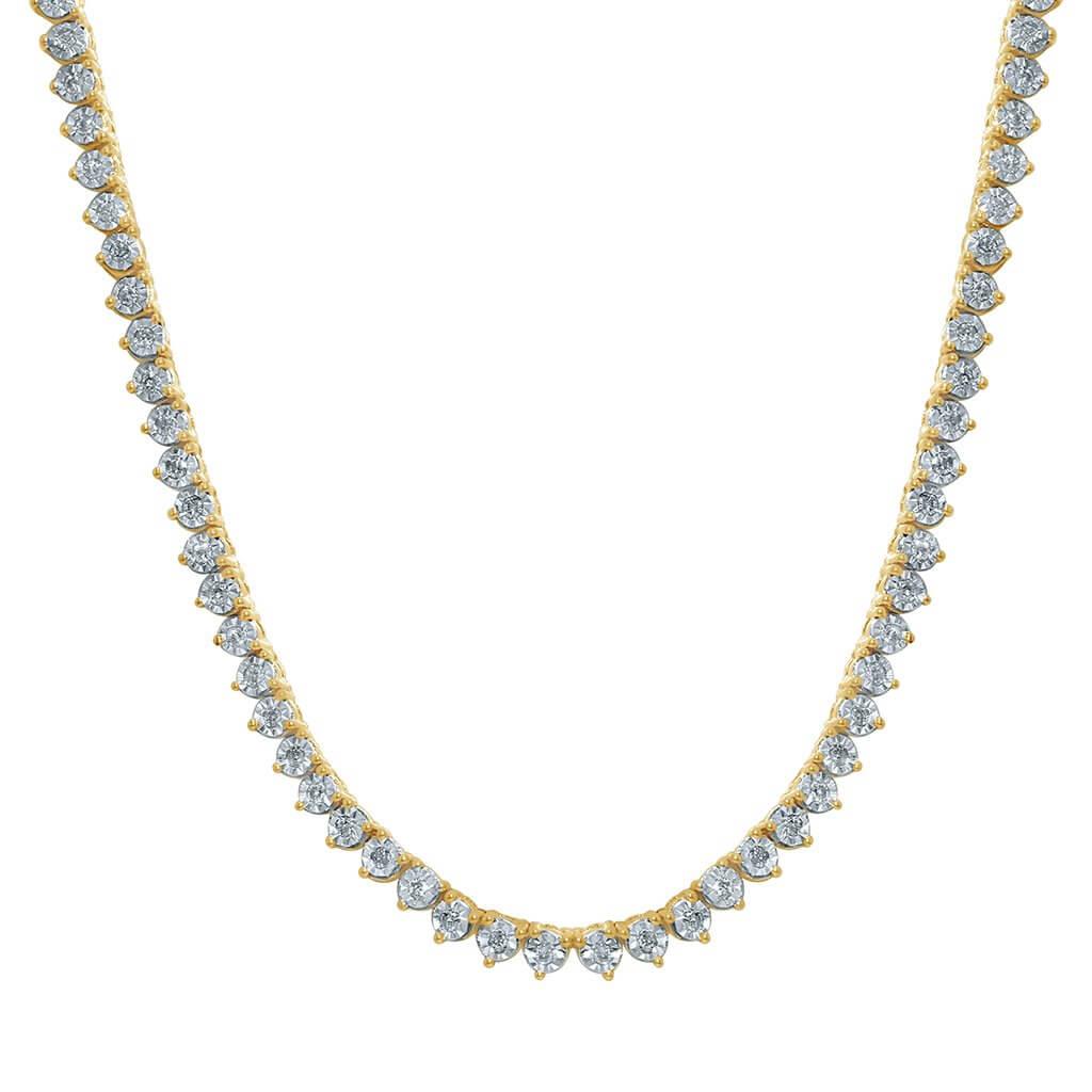 10K 1.46-1.55CT D-NECKLACE - Johnny Dang & Co