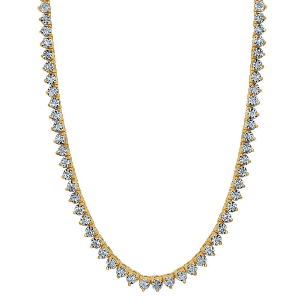 10K 1.59-1.68CT D-NECKLACE - Johnny Dang & Co