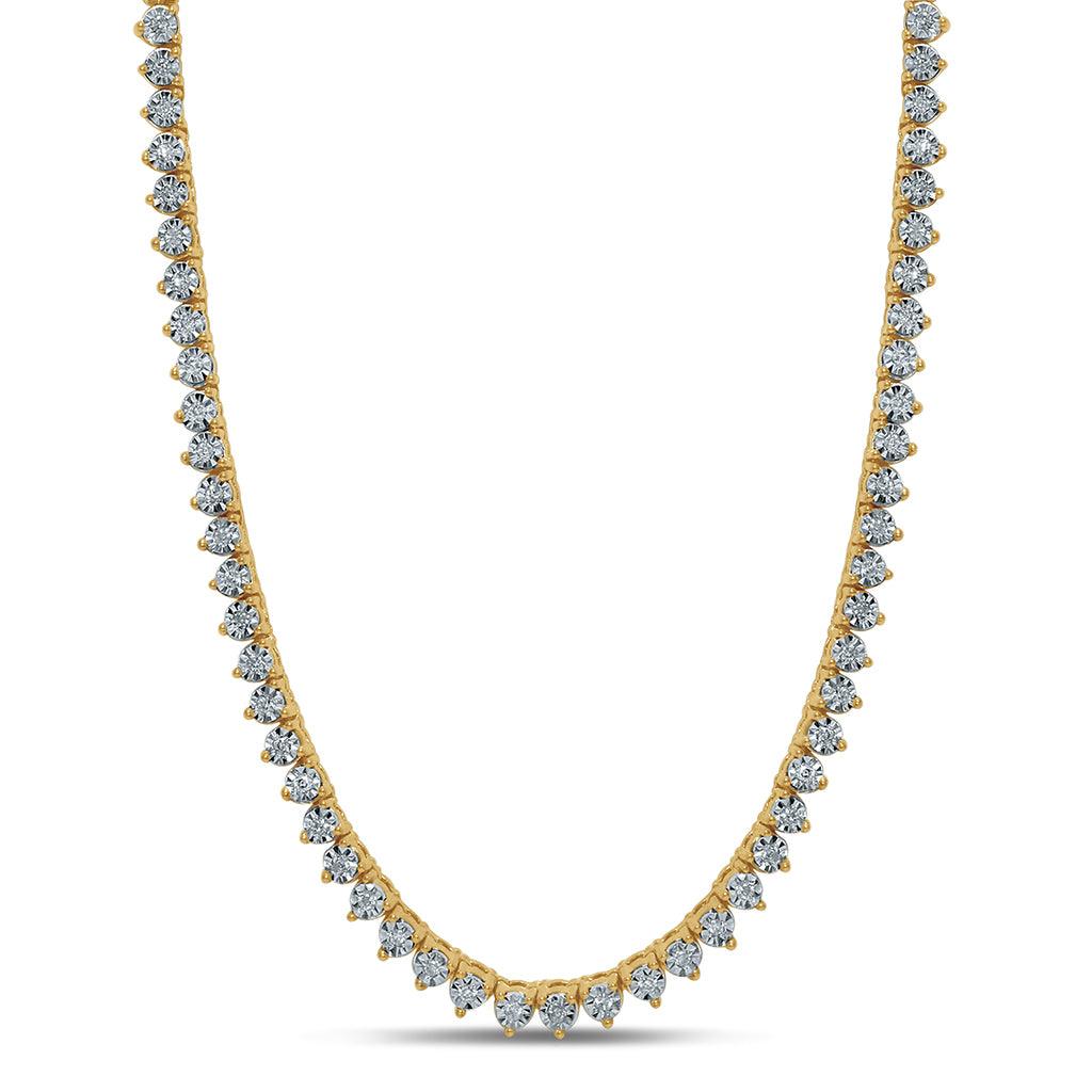 10K 1.59-1.68CT D-NECKLACE - Johnny Dang & Co