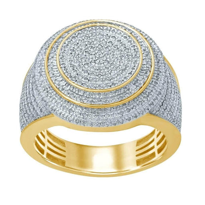 10K 0.97-1.04CT D-MENS MICROPAVE RING - Johnny Dang & Co